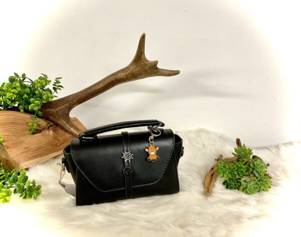 Kleine Tasche mit Hochlandrind Anhänger – Bild 3