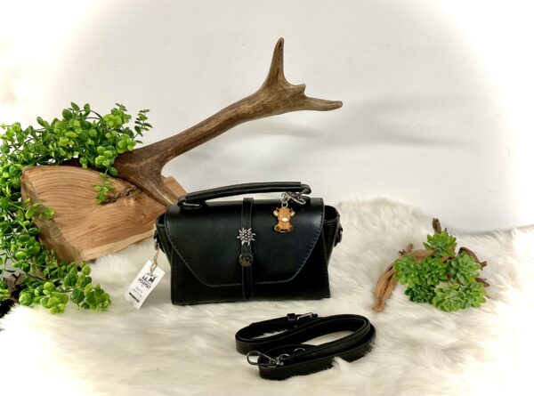 Kleine Tasche mit Hochlandrind Anhänger – Bild 2