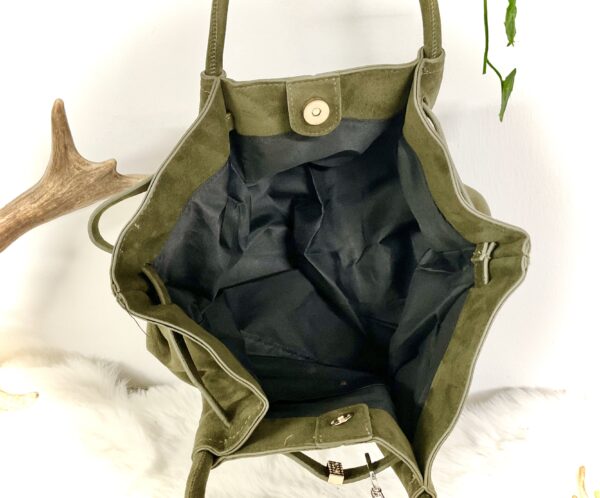 Beutel Tasche mit Taschen Charm – Bild 7