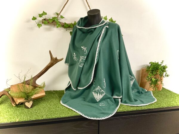 Cape / Poncho - Handarbeit – Bild 2
