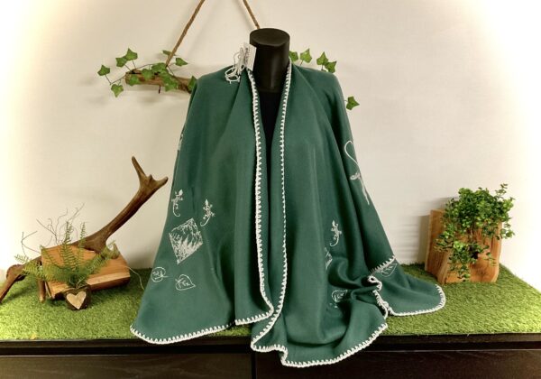Cape / Poncho - Handarbeit – Bild 4