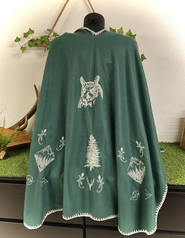 Cape / Poncho - Handarbeit – Bild 5