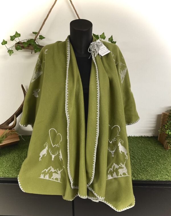 Cape / Poncho - Handarbeit – Bild 4
