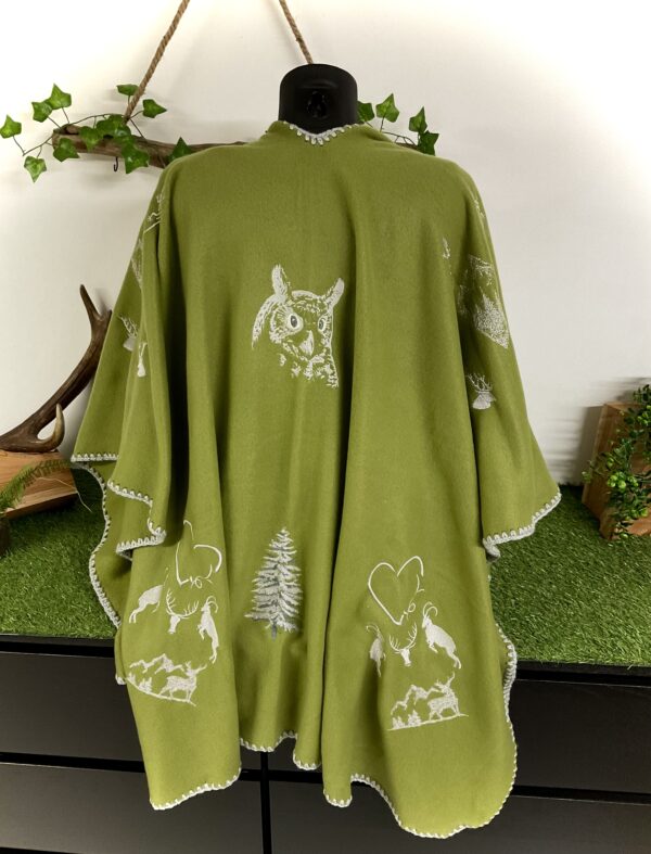 Cape / Poncho - Handarbeit – Bild 5