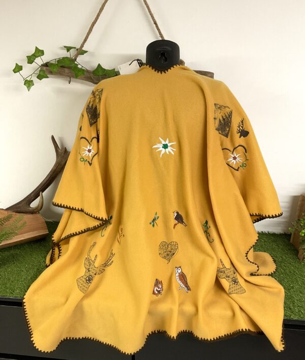 Cape / Poncho - Handarbeit – Bild 5