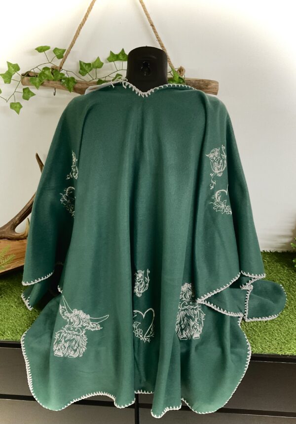 Cape / Poncho - Handarbeit – Bild 5