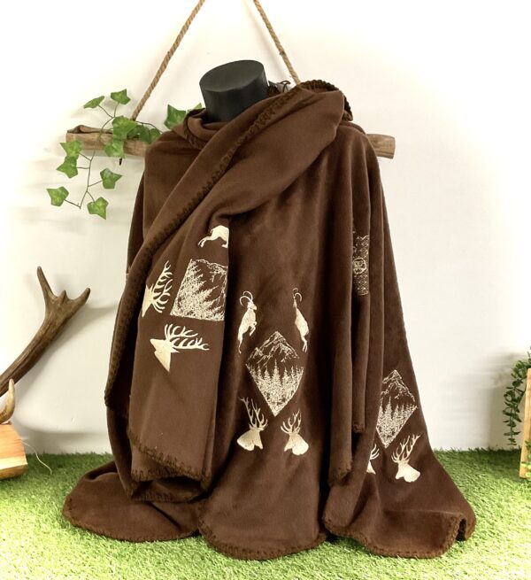 Cape / Poncho - Handarbeit – Bild 3