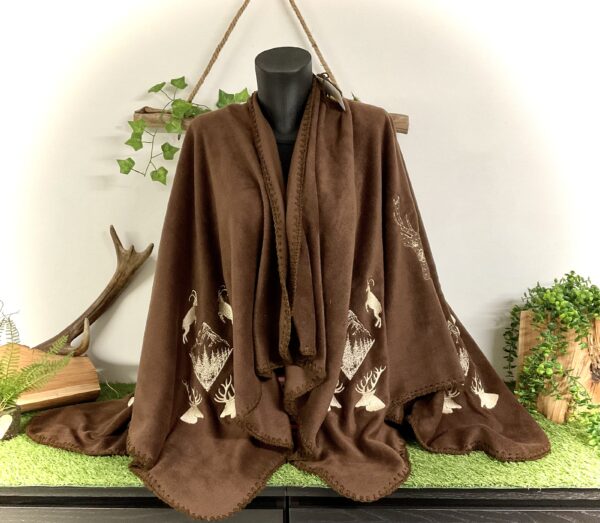Cape / Poncho - Handarbeit – Bild 4