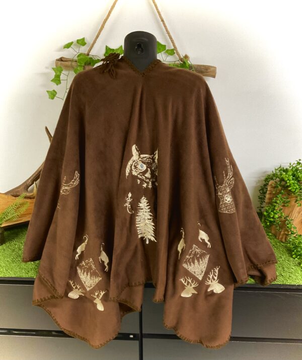 Cape / Poncho - Handarbeit – Bild 5