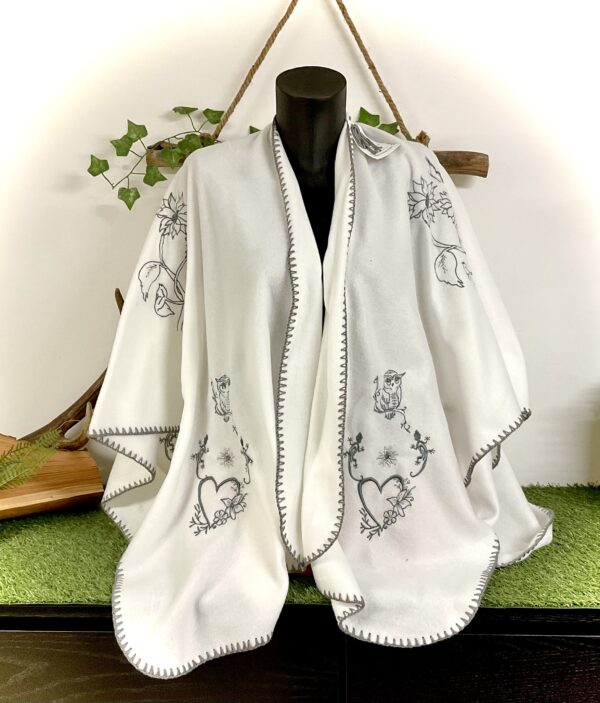 Cape / Poncho - Handarbeit – Bild 5