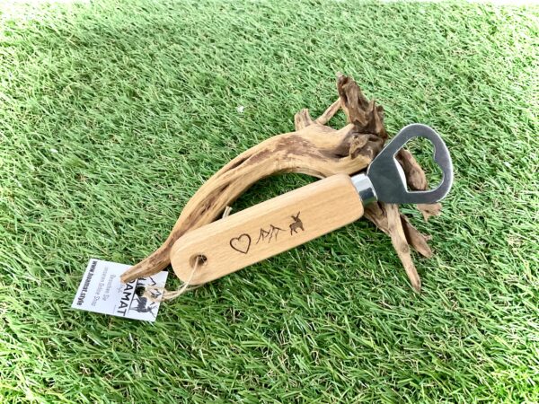 Holz Flaschenöffner – Bild 3
