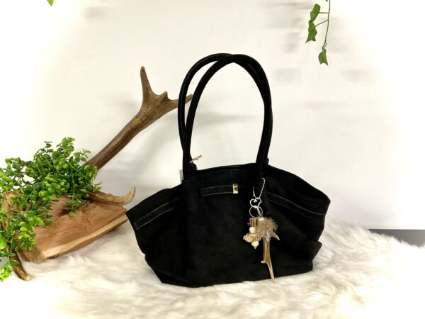 Beutel Tasche mit Taschen Charm – Bild 2
