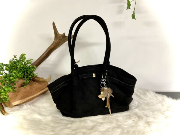 Beutel Tasche mit Taschen Charm – Bild 5