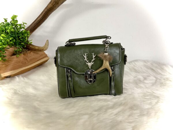 Kleine Tasche mit Gehörn Taschen Anhänger