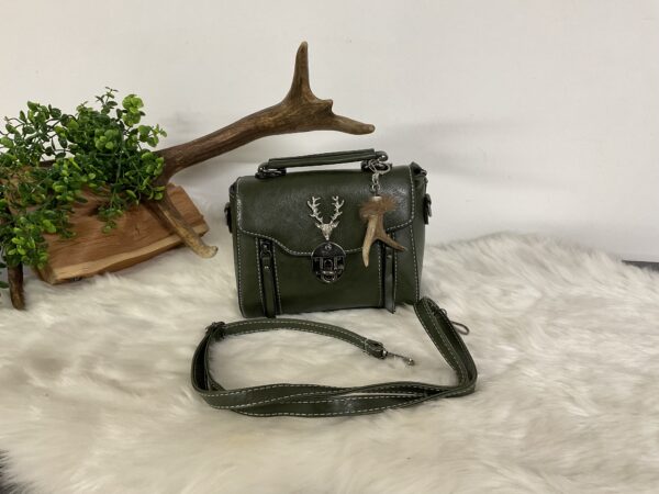 Kleine Tasche mit Gehörn Taschen Anhänger – Bild 5