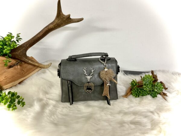Kleine Tasche mit Gehörn Taschen Anhänger