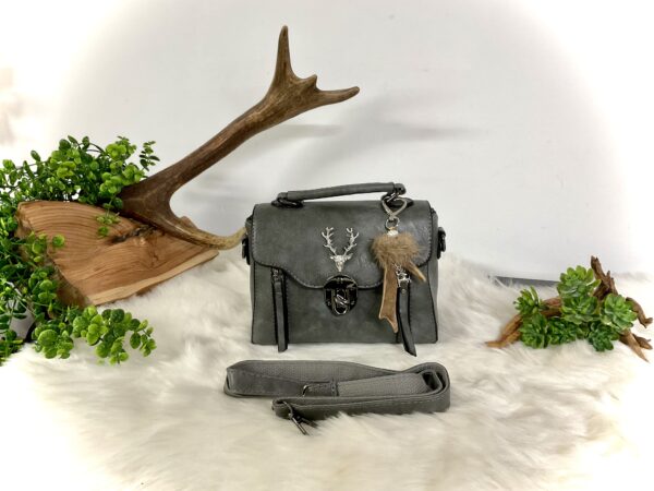 Kleine Tasche mit Gehörn Taschen Anhänger – Bild 5