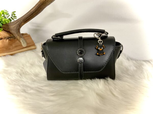Kleine Tasche mit Hochlandrind Anhänger – Bild 3