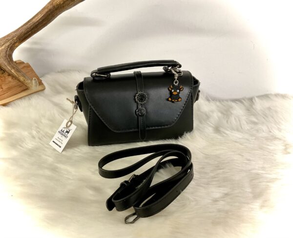 Kleine Tasche mit Hochlandrind Anhänger – Bild 6