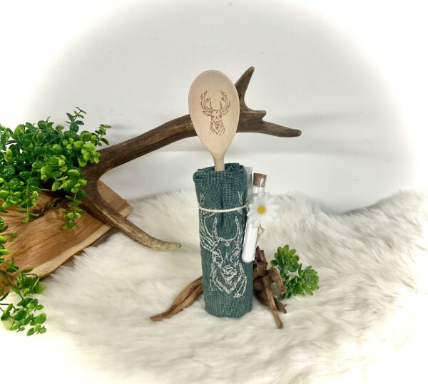 Kochlöffel Set „Hirsch“ – Bild 4