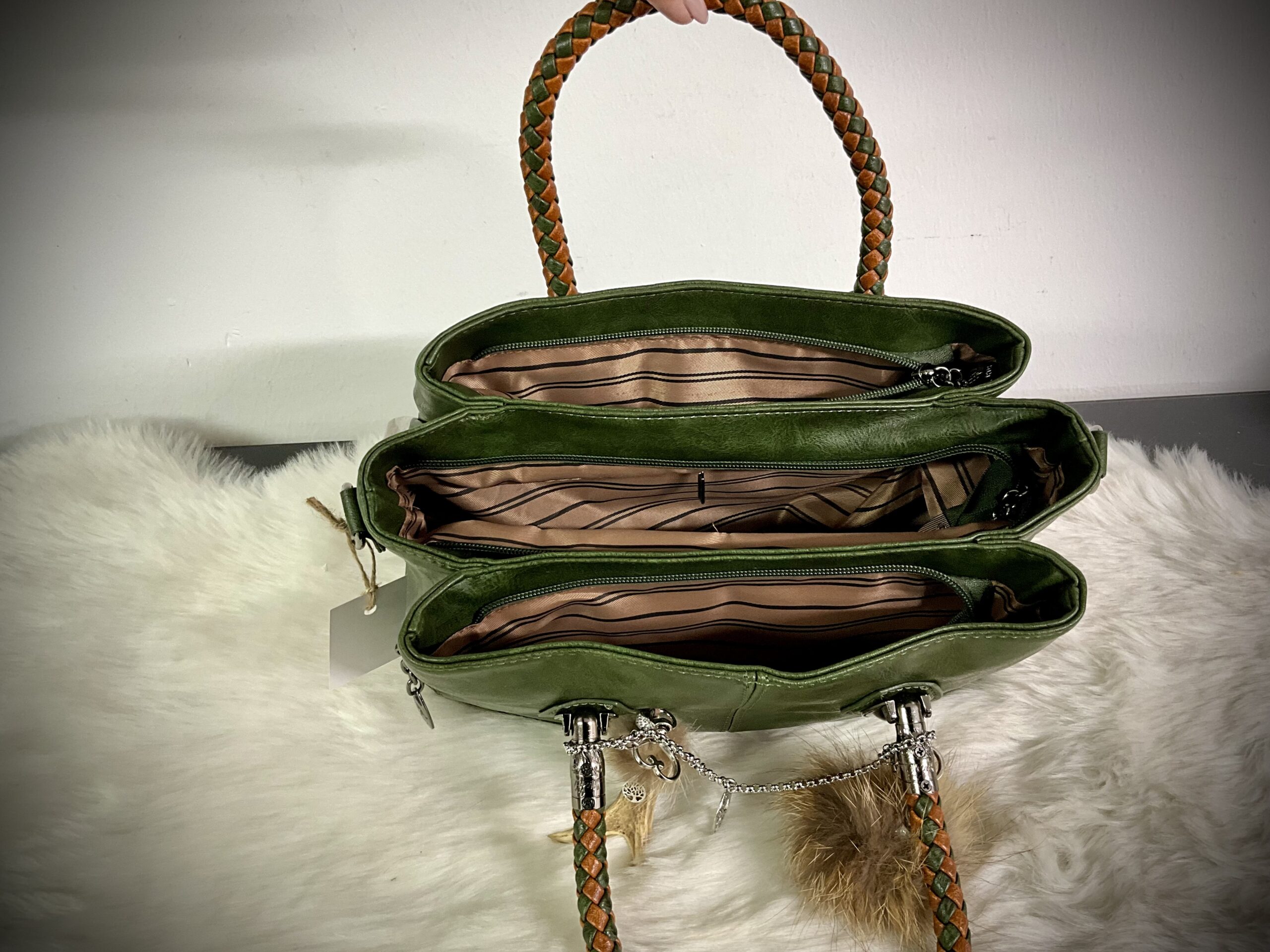 Shopper in Grün – Bild 5
